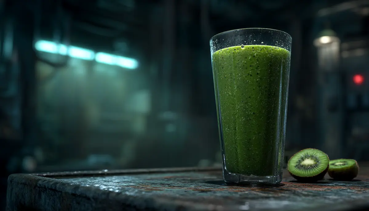 recette smoothie kiwi mangue et thé vert