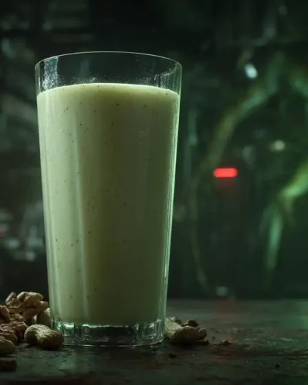 recette smoothie poire spéculoos et lait d’avoine