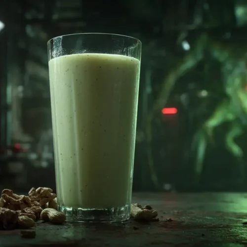 recette smoothie poire spéculoos et lait d’avoine